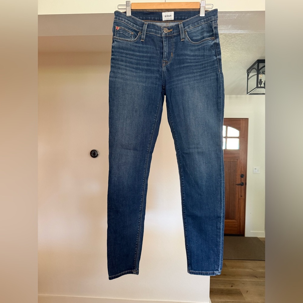 Hudson Jeans Women's Dark Blue Krista Super Skinny Jeans